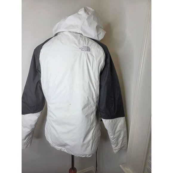 The North Face Womens L Hooded Jacket Insulated Zip Out Liner Toggles Pockets - Picture 2 of 11